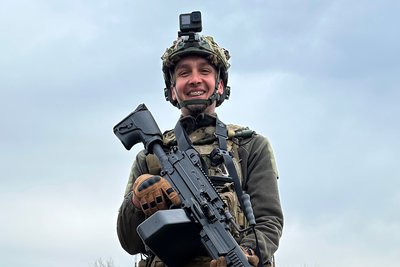 Як чергує антидроновий загін "Азову": репортаж Як чергує антидроновий загін "Азову": репортаж