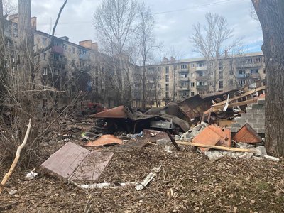 Костянтинівка, 28 січня 2023 року. Фото: Суспільне Донбас/Андрій Резніков Костянтинівка, 28 січня 2023 року. Фото: Суспільне Донбас/Андрій Резніков