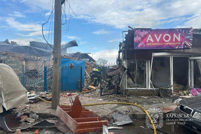 Ринок у Лозовій обстріляли Ринок у Лозовій обстріляли