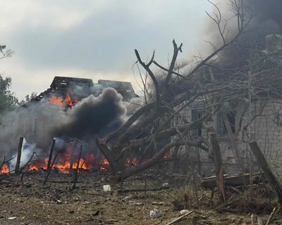 Зруйноване домоволодіння у Підсередньому Велкобурлуцької громади, 30 вересня 2026 року Зруйноване домоволодіння у Підсередньому Велкобурлуцької громади, 30 вересня 2026 року