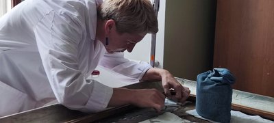 Миколаївський соборі у Кременці, консервують ікони, Тернопільщина, липень 2024 Миколаївський соборі у Кременці, консервують ікони, Тернопільщина, липень 2024