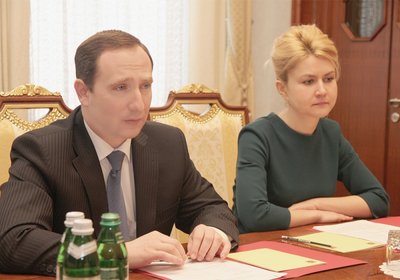 Ігор Райнін та Юлія Світлична у Харківській ОДА