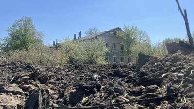 Наслідки обстрілу Шахове Донецька область 29 квітня 2025 рік