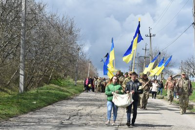 На Одещині попрощались з військовим, який загинув в Донецькій області На Одещині попрощались з військовим, який загинув в Донецькій області