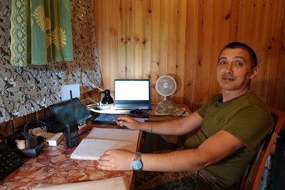 Командир відділення управління ППО 57-ї ОМБр Олексій Командир відділення управління ППО 57-ї ОМБр Олексій