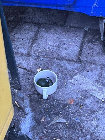 У Львові на вулиці Володимира Великого виявили гранату — Садовий У Львові на вулиці Володимира Великого виявили гранату — Садовий
