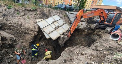 Тернопіль, обвал, дснс, 25 серпня 2026 року Тернопіль, обвал, дснс, 25 серпня 2026 року