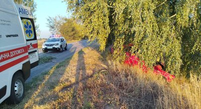 В'їхав у дерево: у ДТП на Черкащині загинув чоловік