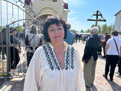В Овручі на Житомирщині освятили перший храм ПЦУ, який будували 8 років В Овручі на Житомирщині освятили перший храм ПЦУ, який будували 8 років