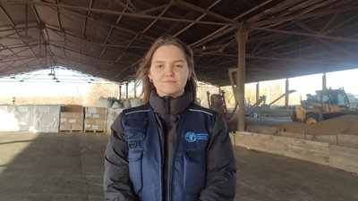 Фахівчиня з комунікації Продовольчої та сільськогосподарської організації ООН Ольга Тістечок Фахівчиня з комунікації Продовольчої та сільськогосподарської організації ООН Ольга Тістечок