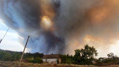 лісова пожежа на харківщині лісова пожежа на харківщині