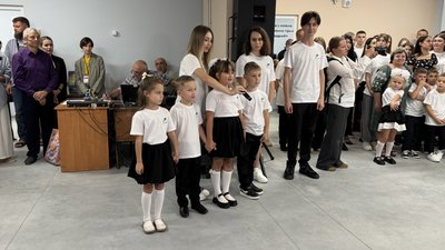 День знань у новій підземній школі на Північній Салтівці у Харкові День знань у новій підземній школі на Північній Салтівці у Харкові