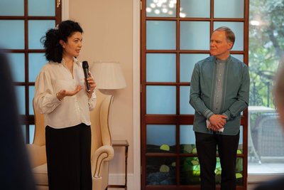 Посол Британії відкрив у своїй резиденції "Кримську кімнату" Посол Британії відкрив у своїй резиденції "Кримську кімнату"