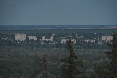 Вид на Ізюм Вид на Ізюм