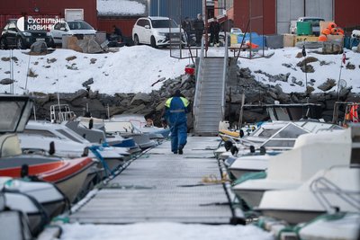 В порту Нуука, Гренландія, 27 січня 2026 року В порту Нуука, Гренландія, 27 січня 2026 року