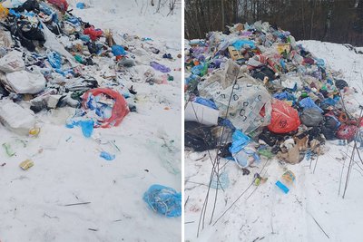 У Житомирі поліцію та екологів викликали на місце скиду побутових відходів поблизу міського сміттєзвалища У Житомирі поліцію та екологів викликали на місце скиду побутових відходів поблизу міського сміттєзвалища