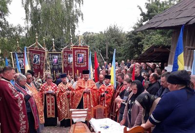 Володимир Новоринський, прощання з військовим, ЗСУ, Тернопільщина, червень 2024 Володимир Новоринський, прощання з військовим, ЗСУ, Тернопільщина, червень 2024