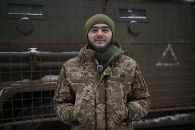 Як працюють на бронемашині "Козак" воїни 80-ї ОДШБр на Сумщині