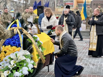 З військовим Петром Прокопчуком попрощалися у Рівному