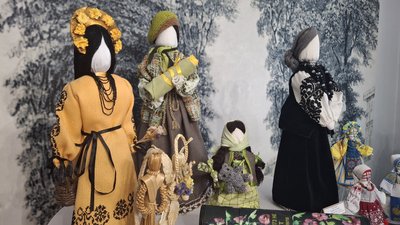 виставка ляльок, ляльки-мотанки, експозиція виставка ляльок, ляльки-мотанки, експозиція