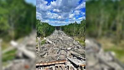 У серпні планують відкрити лівий проїзд 600-метровим мостом на об'їзній Чернігова У серпні планують відкрити лівий проїзд 600-метровим мостом на об'їзній Чернігова