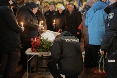 У Черкасах попрощалися із чотирма поліцейськими У Черкасах попрощалися із чотирма поліцейськими