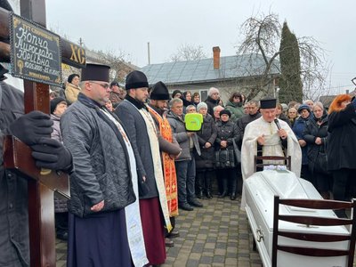 Тернопіль, Мирослава Копча, Акіра, похорон, 29 листопада 2025 Тернопіль, Мирослава Копча, Акіра, похорон, 29 листопада 2025