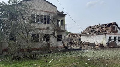 Наслідки російського удару по Балаклії Наслідки російського удару по Балаклії
