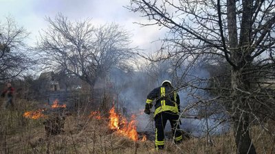 За добу 16 квітня на Черкащині виникли шість пожеж в екосистемах: горів сухостій та сміття За добу 16 квітня на Черкащині виникли шість пожеж в екосистемах: горів сухостій та сміття