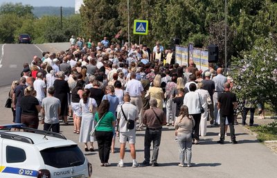 Відкриття Алеї віри і надії, Отинія, Івано-Франківщина Відкриття Алеї віри і надії, Отинія, Івано-Франківщина