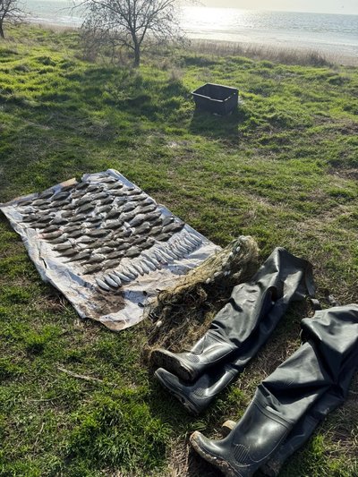 На Одещині викрили браконьєрів у нацпарку "Тузлівські лимани" На Одещині викрили браконьєрів у нацпарку "Тузлівські лимани"