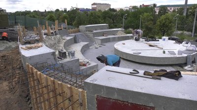 Сквер біля Вічного вогню у Харкові