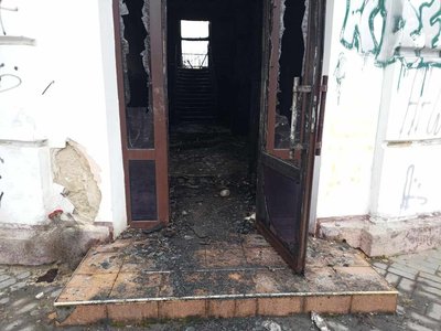 Як виглядає колишнє приміщення хмельницького музучилища після пожежі Як виглядає колишнє приміщення хмельницького музучилища після пожежі