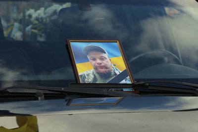 Попрощалися з військовим, Тарас Петрик, Тернопіль, жовтень 2025 Попрощалися з військовим, Тарас Петрик, Тернопіль, жовтень 2025