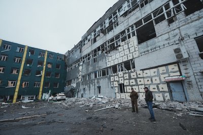 Підприємство у Харкові атакували "Герань-2", 31 березня 2025 року Підприємство у Харкові атакували "Герань-2", 31 березня 2025 року