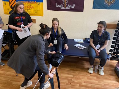 У Вінниці проводять навчання з реабілітації пацієнтів із ампутаціями У Вінниці проводять навчання з реабілітації пацієнтів із ампутаціями