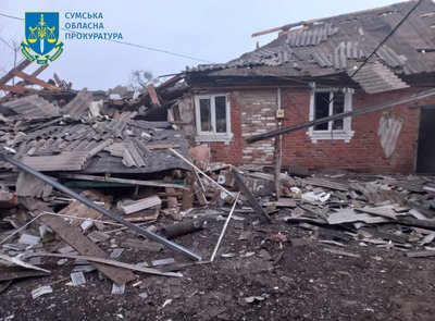 У трьох громадах Сумщини є пошкодження через російські обстріли, поранена людина У трьох громадах Сумщини є пошкодження через російські обстріли, поранена людина