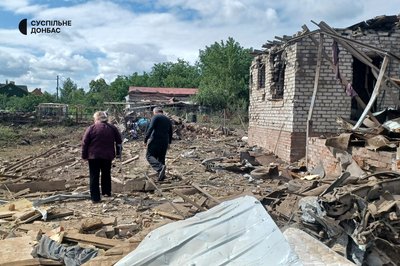 Які руйнування у Слов'янську після ударів чотирьох КАБів: фото з місця обстрілу Які руйнування у Слов'янську після ударів чотирьох КАБів: фото з місця обстрілу
