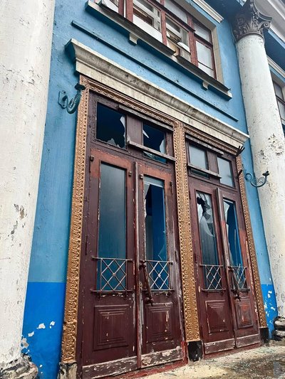 Наслідки обстрілу Краматорська 17 грудня. Фото: Олександр Гончаренко/Facebook Наслідки обстрілу Краматорська 17 грудня. Фото: Олександр Гончаренко/Facebook