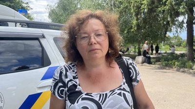 Олена Дмух разом з чоловіком та свекрухою виїхала з Прудянки Дергачівськї громади