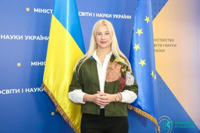 Виконавча директорка "Kharkiv IT Cluster" Ольга Шаповал Виконавча директорка "Kharkiv IT Cluster" Ольга Шаповал