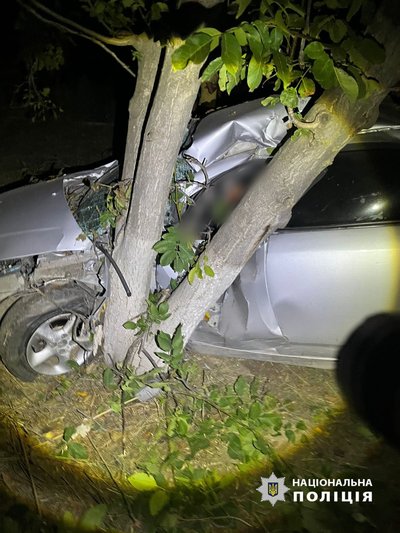 На Одещині автомобіль врізався в дерево: є загиблий та поранений На Одещині автомобіль врізався в дерево: є загиблий та поранений