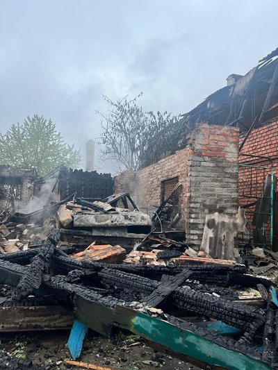 Наслідки обстрілів Донеччини 29 квітня. Фото: Telegram/Павло Кириленко Наслідки обстрілів Донеччини 29 квітня. Фото: Telegram/Павло Кириленко