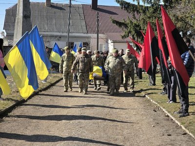 Великобірківська селищна рада, похорон, ЗСУ, Антон Бариловський, 12 березня 2026, Тернопіль Великобірківська селищна рада, похорон, ЗСУ, Антон Бариловський, 12 березня 2026, Тернопіль
