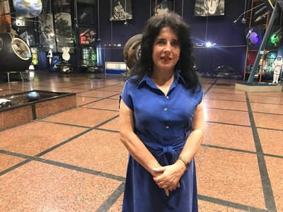 Директорка Національного музею космонавтики Ірина Дячук Директорка Національного музею космонавтики Ірина Дячук