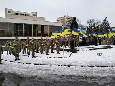 У Луцьку до Дня Соборності У Луцьку до Дня Соборності