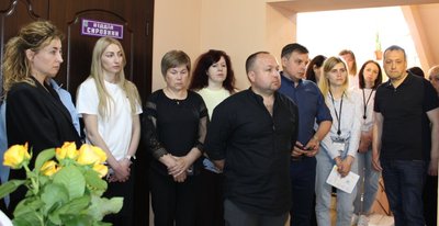 На Житомирщині відкрили меморіал в пам'ять про працівників підприємства, які загинули в боях за Україну На Житомирщині відкрили меморіал в пам'ять про працівників підприємства, які загинули в боях за Україну