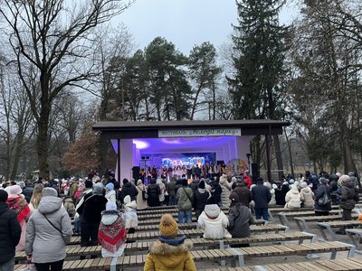Ялинка, сцена, концерт, Франківськ Ялинка, сцена, концерт, Франківськ