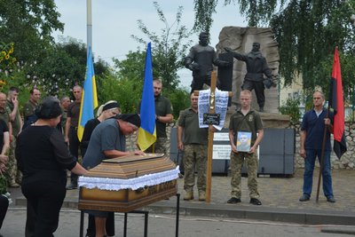 Похорон воїна Івана Гринчака