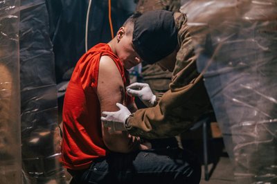 Лікування бійців на "Азовсталі" Лікування бійців на "Азовсталі"